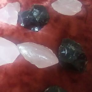 Rose and Smokey Quartz